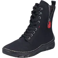 Rieker Damen Stiefelette gefüttert Schwarz