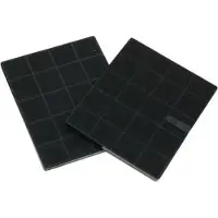 Alapure Filtres à charbon actif adaptés à Itho / Novy 508-900758 (lot de 2)