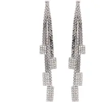 Avant Garde Boucles d'oreilles 'Amelieette' argent