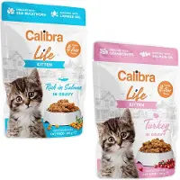 Calibra Cat Life Pouch Kitten Multipack in gravy - pour chatons - 12x85 g