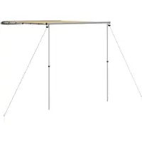 vidaXL Store pour caravane 1,8x2,5x2,15 m Beige