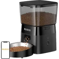 Usorteret 2L Automatic Pet Feeder Version WiFi (Black) (200 cl)