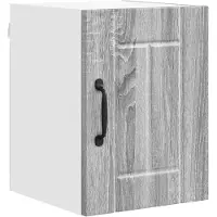 vidaXL Armoire murale LUCCA, gris Sonoma, 30 x 31 x 40 cm, aggloméré