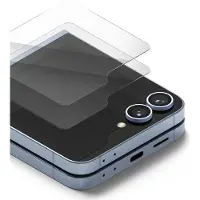 Ringke Screen Protector for Galaxy Z Flip 6 COVER DISPLAY PROTECTOR GLASS 2 pack (2 pcs, Samsung Galaxy Z Flip6, Samsung Galaxy Z Flip7 FE), Téléphone portable : film de protection, Transparent