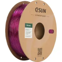 Esun Filament TPU-95A, 1,75 mm, 1 kg - Couleur : violet transparent