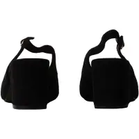 Super Mode Escarpin - - La Bottine Souriante - Noir - Bout pointu - Talon large