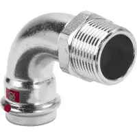 Viega Coude de transition Prestabo, D, 28-1", 90*, extérieur-intérieur (Connexion angulaire)