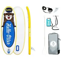 FunWater Tuxedo Sailor Inflatable Paddle Surf Set Blanc