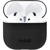 Holdit Coque Silicone pour Apple AirPods 5 / 4 - Noir