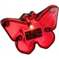 Koopman Lampe solaire de jardin LED Papillon 8,5x9cm Décoratif