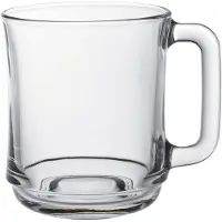 Duralex Lot De 6 - Mug 31 Cl En Verre Trempé Extra Résistant Transparent