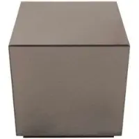 Light & Living Socle carré en verre brun 40x40x40 cm - DAXTON