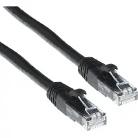 ACT CAT6A UTP (IB 2905) 5m, 5 m, RJ-45, RJ-45, Noir