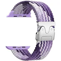 Beline Woven Nylon Parachute Strap for Apple Watch 38/40/41mm Purple