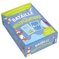 Larousse La Bataille des Multiplications - J'apprends en jouant avec - Collectif