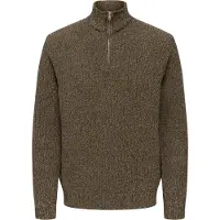 Only & Sons Pull-over 'ONSJoin' marron chiné
