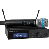 Shure SLXD24+ /B87A-S50 Système Micro main Sans Fil avec Beta 87A (823-865 MHz)