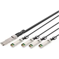 Digitus Câble 40G QSFP+ vers 4XSFP+ Direct Attach 2m