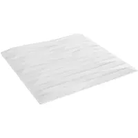 vidaXL Panneaux muraux , 12 pièces, blanc pierre, 50 x 50 cm, mousse XPS