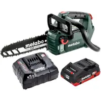 Metabo 601595850 Tronçonneuse sans fil MS 18 LTX BL 25 - sans batterie - sans chargeur