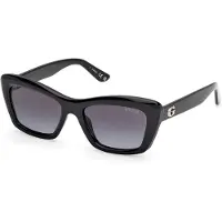 GUESS Gu00195 Lunettes de soleil pour femmes Noir Homme Noir One Size