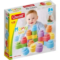 Quercetti Momy Soft Building Blocks, 24dlg.