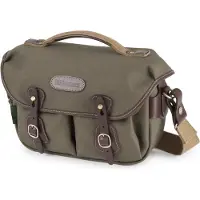 Billingham Sac Hadley Small Pro Vert Sauge/Chocolat En FibreNyte