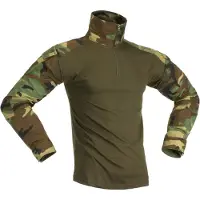 Invadergear Combat Long Sleeve T-shirt Vert 3XL