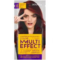 Joanna Shampooing colorant instantané Multi Effect Keratin Complex 05 Currant Red (35 g)