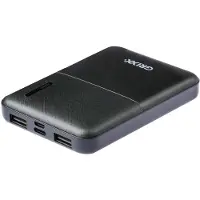 Grixx Powerbank 5000mAh Micro USB & USB-C Noir