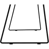Idimex Lot De 4 Chaises De Jardin Foro Fauteuil D'extérieur En Plastique Vert Résistant Aux Uv Et Pieds En Métal Noir