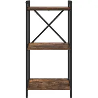 vidaXL Bibliothèque Chêne fumé 40 x 30 x 83 cm Bois d'ingénierie