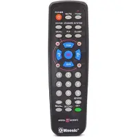 Msonic MBC415K Télécommande IR sans fil pour TV Boutons poussoirs (Télécommande universelle, Miracast), Télécommande, Noir