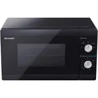 Sharp Four à micro-ondes YC-MS01E-B Surface plane 20 L 800 W Noir