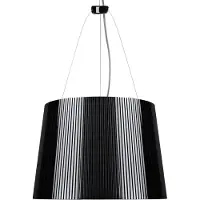 Kartell Gè Suspension Glossy Black|Gold Metallic