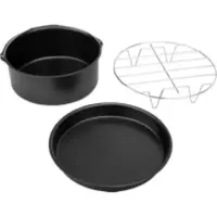 Veripart Airfryer Set d'Accessoires 3 Pièces