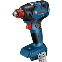 Bosch Professional Gdx 18v-200 Professional Box Impact Screwdriver Argenté One Size / EU Plug 220V