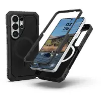 Uag Trooper coque arrière avec aimant Samsung Galaxy S26 Ultra - Black (Opaque)
