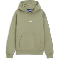 HUGO Sweat-shirt 'Nazardo' menthe / blanc
