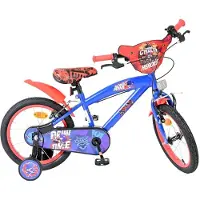 Volare Vélo enfant Sonic - Garçons - 16 pouces - Bleu - Deux freins à main