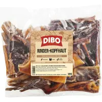 Dibo Peau de tête de bœuf pour chien - 500 g