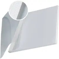Leitz Din A4 Lomo Flexible Lid 7 Mm 10 Units Blanc Enfants