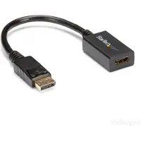 StarTech.com Displayport To Hdmi Adapter Noir