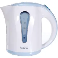 Ecg RK 1022 bleu | Bouilloire électrique | volume 1,0 l | 900-1100 W | indicateur de niveau d'eau éclairé | plastique de haute qualité - SANS BPA