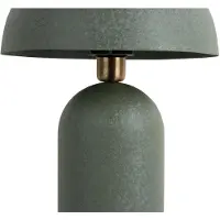 Present Time - Lampe de table Boaz Groot - Vert - Ø21cm Lampe de table - Lampe de chevet, salon, chambre à coucher