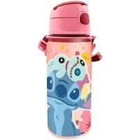 Stitch Gourde En Aluminium Avec Poignée 600ml