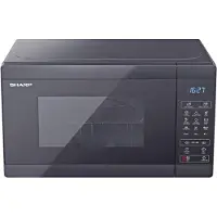 Sharp Four à micro-ondes avec gril YC-MG02E-B 20 L 800 W Noir Vendu en catégorie B