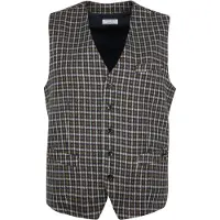 Dstrezzed Gilet Carreaux Vert foncé Multicoloré Vert taille S