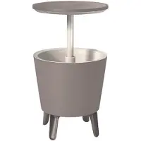 Keter Cool Bar Bar de jardin - Gris foncé 230901
