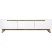 Skye Decor , D1 - 2472, Armoires TV, blanc, panneau de particules de mélamine, 180 x 48,6 x 35 cm